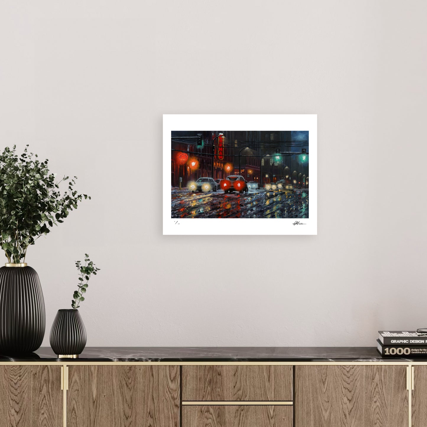 Snowy Night Print