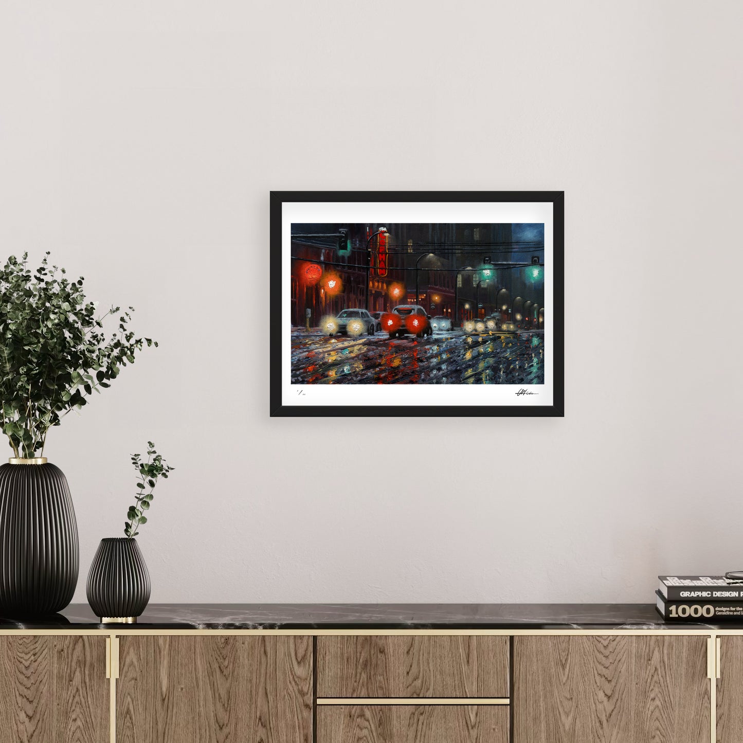 Snowy Night Print