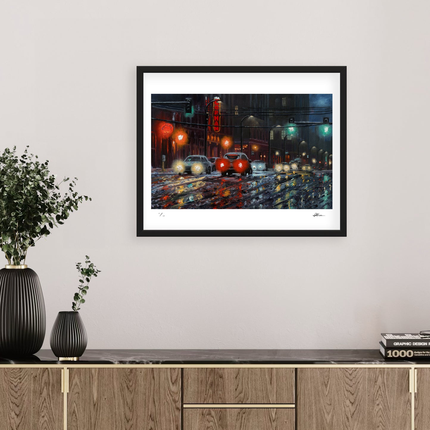 Snowy Night Print
