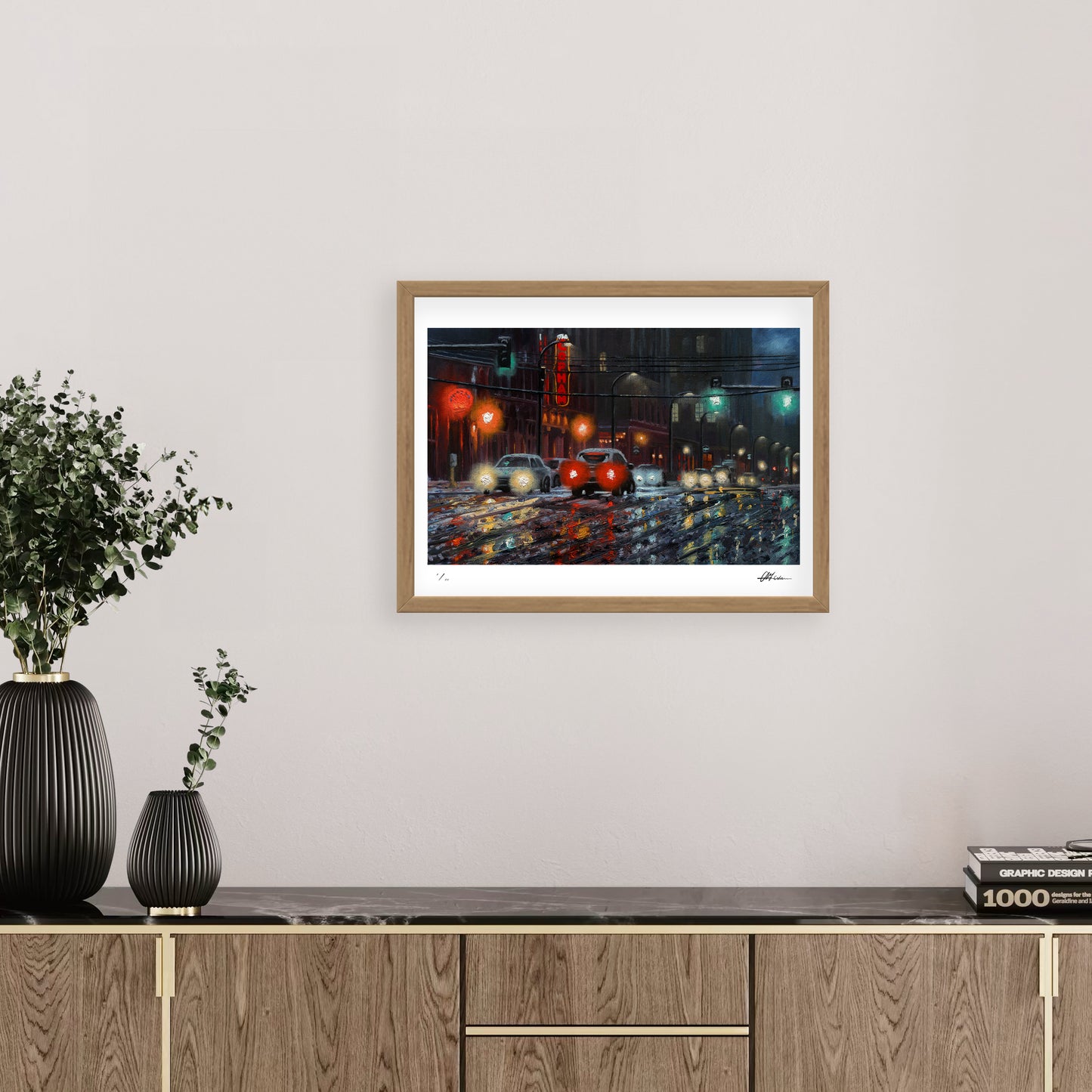 Snowy Night Print