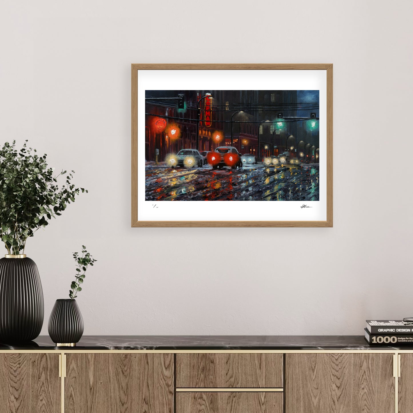 Snowy Night Print