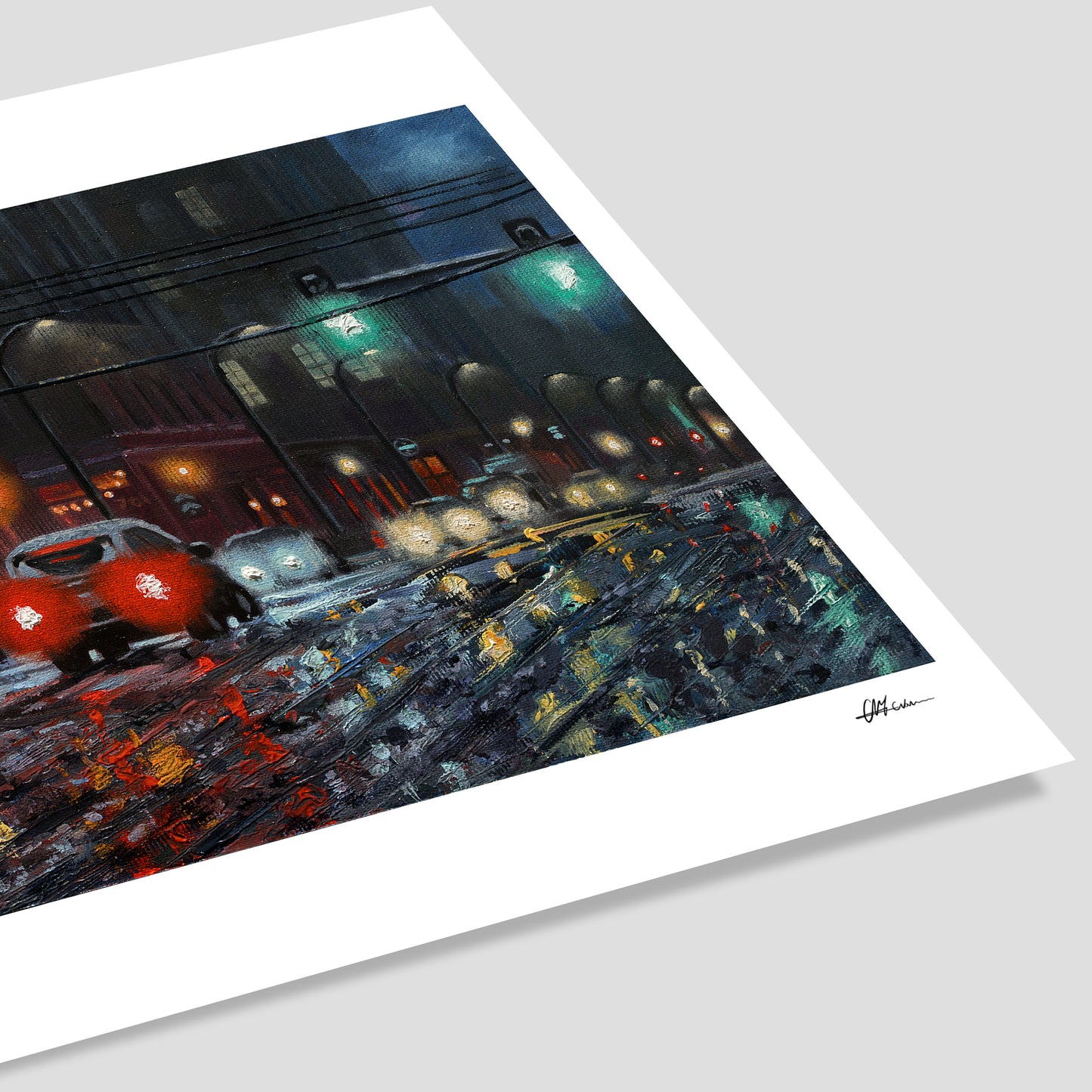 Snowy Night Print
