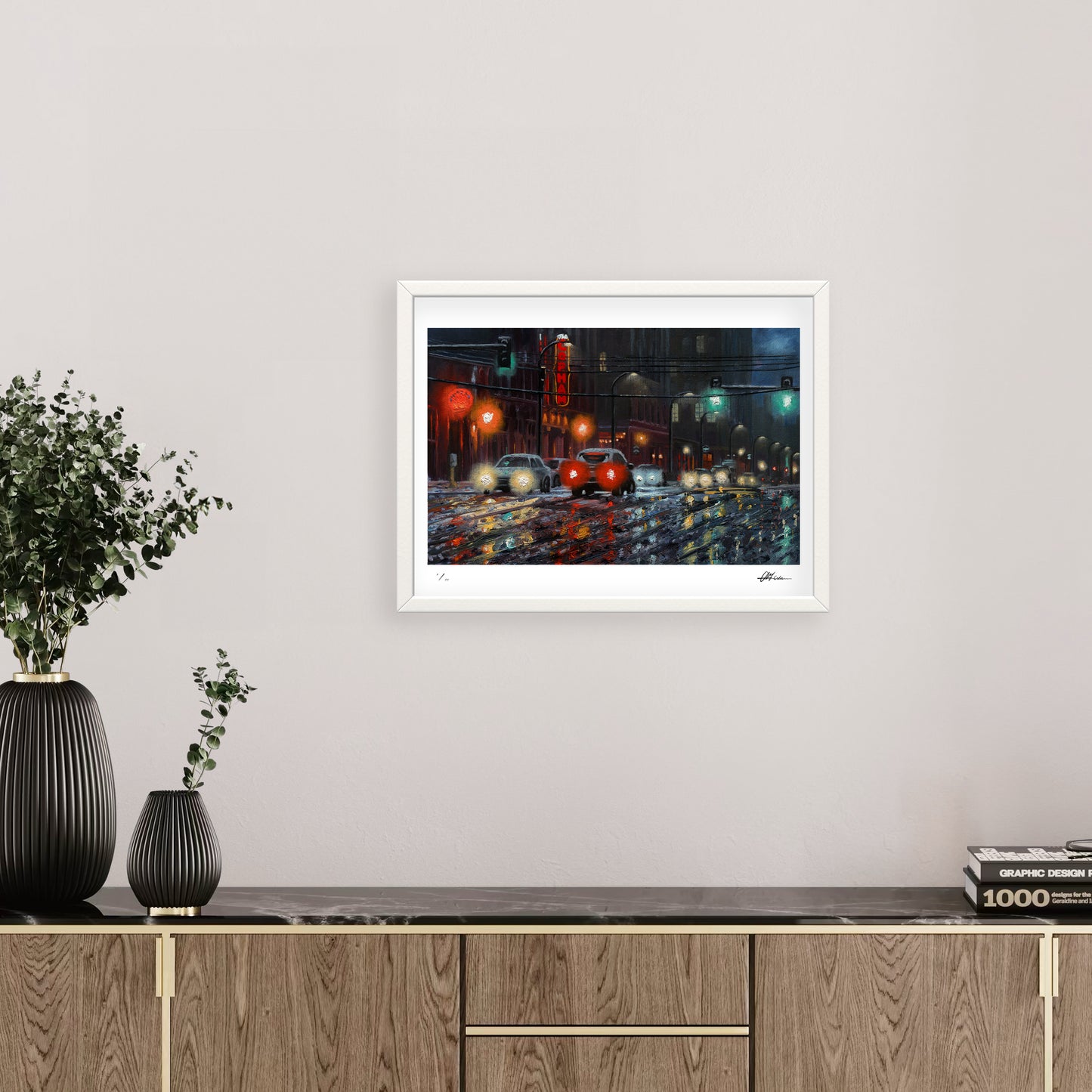Snowy Night Print