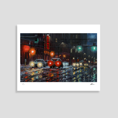 Snowy Night Print