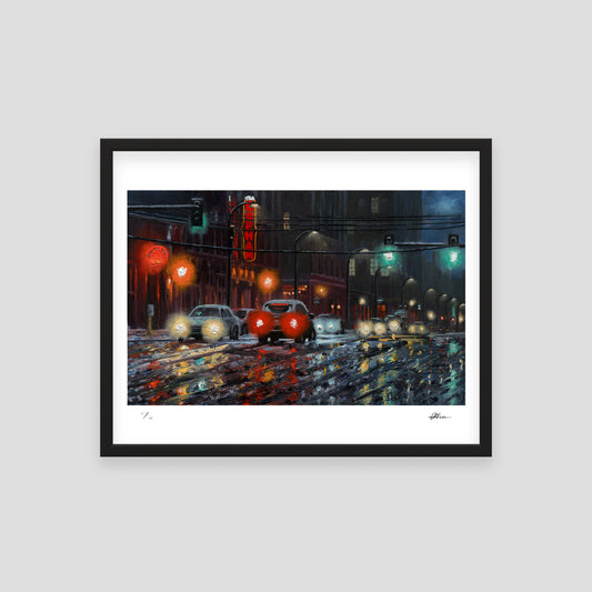 Snowy Night Print